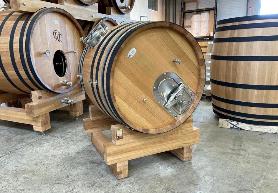 Actualité Tonnellerie Rousseau - FR360° : the rotative cask of Tonnellerie Rousseau
