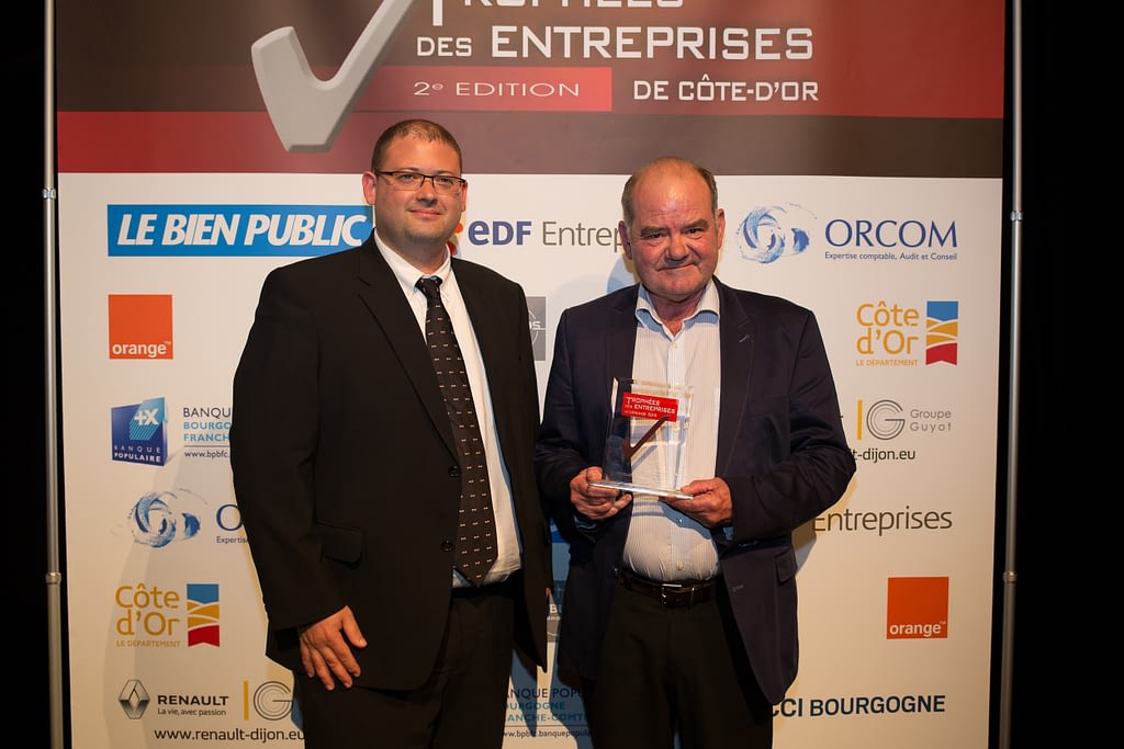 Actualité Tonnellerie Rousseau - Jean-Marie Rousseau receives the Manager of the Year Award !